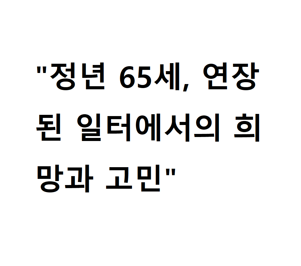 정년 65세